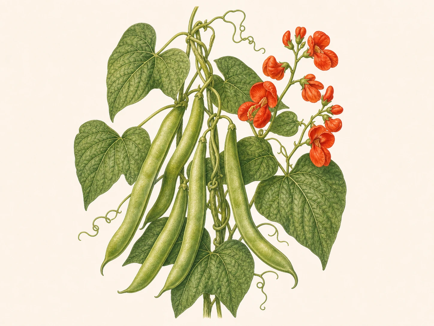 Runner beans